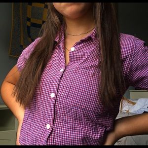 Red button up flannel